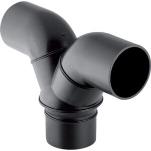 Geberit Silent db20 DN 90/90 2x90° PE-HD - Conexión de tubería Geberit Silent db20 DN 90/90 2x90° PE-HD - Conexión de tubería