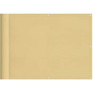 vidaXL Mampara de balcón - 75x1000 cm - Poliéster resistente vidaXL Mampara de balcón - 75x1000 cm - Poliéster resistente
