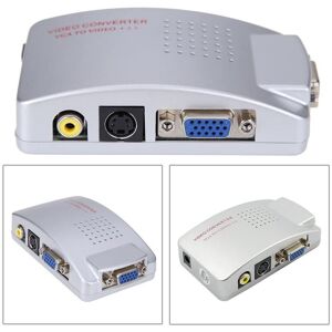 TRADE SHOP TRAESIO Trade Shop - Convertitore Adattatore Video Da Vga Femmina A Rca S-video Vga Femmina Qy-v01 - TRADE SHOP TRAESIO Trade Shop - Convertitore Adattatore Video Da Vga Femmina A Rca S-video Vga Femmina Qy-v01 -
