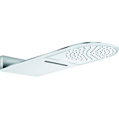 Kludi A-QA Cabezal de Ducha 300mm Blanco/Cromado - Cabezal de ducha Kludi A-QA Cabezal de Ducha 300mm Blanco/Cromado - Cabezal de ducha