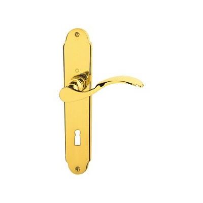 Conjunto de manijas de puerta Hoppe Caracas M112SLN/2021 - Latón Conjunto de manijas de puerta Hoppe Caracas M112SLN/2021 - Latón
