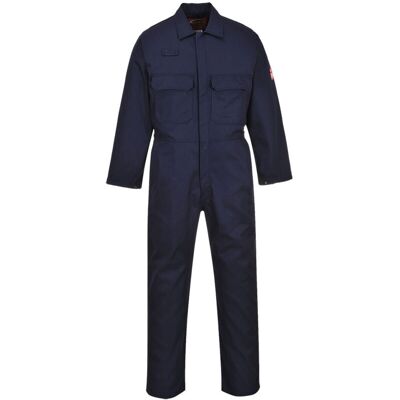 Portwest - Buzo Ignífugo Para Soldadores Bizweld Regular Biz1 S Azul Marino Portwest - Buzo Ignífugo Para Soldadores Bizweld Regular Biz1 S Azul Marino