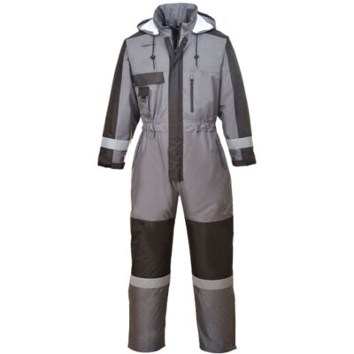 Portwest - Buzo Winter Tejido Tejido 300d Contra Abrasión Y Rasgado S585 S Gris Portwest - Buzo Winter Tejido Tejido 300d Contra Abrasión Y Rasgado S585 S Gris