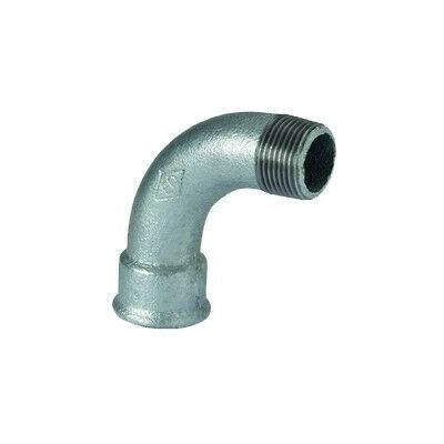 Atusa - Curva galvanizada 90o m/h Ø2.1/2 - Elbow fitting Atusa - Curva galvanizada 90o m/h Ø2.1/2 - Elbow fitting