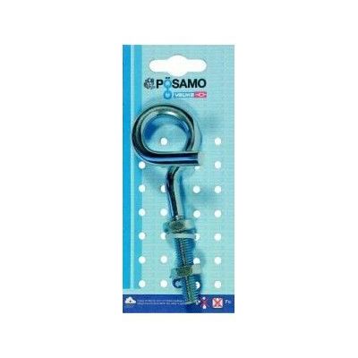 Gancho galvanizado M10 120mm Posamo - Pack de 10 Gancho galvanizado M10 120mm Posamo - Pack de 10