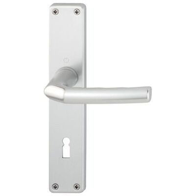 Conjunto de Manijas de Puerta de Aluminio Hoppe Birmingham - WC/Interior Conjunto de Manijas de Puerta de Aluminio Hoppe Birmingham - WC/Interior