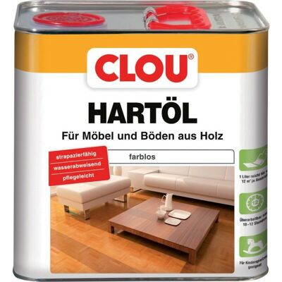Clou Aceite madera Nr. 0 incoloro - aceite para madera - interior/exterior Clou Aceite madera Nr. 0 incoloro - aceite para madera - interior/exterior