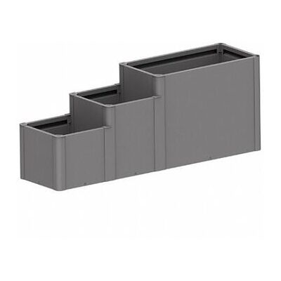 Cama de Jardín BIOHORT Da Vinci - Gris Quarz - 250x77x59cm Cama de Jardín BIOHORT Da Vinci - Gris Quarz - 250x77x59cm