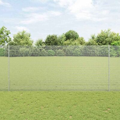 vidaXL Cerca de Acero Soldado 1.4x10 m - Cerca vidaXL Cerca de Acero Soldado 1.4x10 m - Cerca
