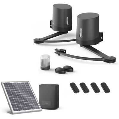AVIDSEN Automatización de puertas - ORANE510 con kit solar y 2 mandos AVIDSEN Automatización de puertas - ORANE510 con kit solar y 2 mandos