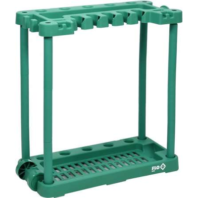 FLO Estante para Herramientas de Jardín - Resistente, 84x74x35 cm, Verde, Máx 45kg FLO Estante para Herramientas de Jardín - Resistente, 84x74x35 cm, Verde, Máx 45kg