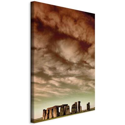 ARTGEIST Imagen - Nubes Sobre Stonehenge (1 Parte) Vertical ARTGEIST Imagen - Nubes Sobre Stonehenge (1 Parte) Vertical
