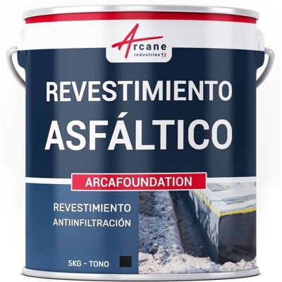 ARCANE INDUSTRIES Membrana Bituminosa Impermeabilizante, Para Cimientos En Bloques De Hormigón - Arcafoundation ARCANE INDUSTRIES Membrana Bituminosa Impermeabilizante, Para Cimientos En Bloques De Hormigón - Arcafoundation