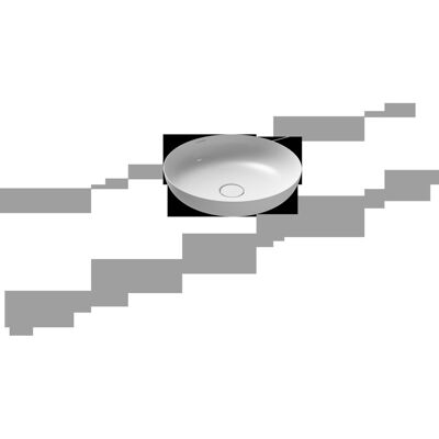 Kaldewei Miena Platón de lavabo - Redonda, Blanco, 450mm - Lavabo Kaldewei Miena Platón de lavabo - Redonda, Blanco, 450mm - Lavabo