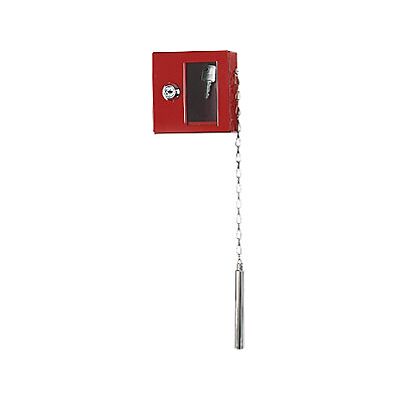 Certeo - Caja Para Llaves De Emergencia Con Cristal Con Mazo Para Romper Certeo - Caja Para Llaves De Emergencia Con Cristal Con Mazo Para Romper