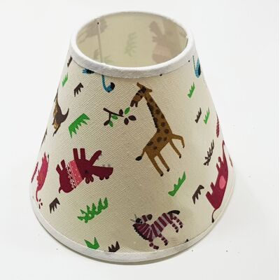 Trade Shop - Paralume Conico Cilindro Moderno Per Lampada E Applique Animali Misura 10" - Trade Shop - Paralume Conico Cilindro Moderno Per Lampada E Applique Animali Misura 10" -