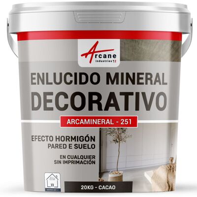 ARCANE INDUSTRIES Revestimiento Mineral Decorativo Para Interiores Y Exteriores - Para Decoración Mural Y Suelos ARCANE INDUSTRIES Revestimiento Mineral Decorativo Para Interiores Y Exteriores - Para Decoración Mural Y Suelos