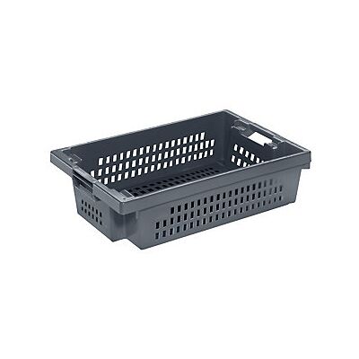 Certeo - Recipientes Apilables Por Giro De Pead Capacidad 25 L Paredes Certeo - Recipientes Apilables Por Giro De Pead Capacidad 25 L Paredes