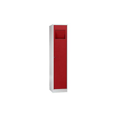 Armario para ropa sucia Wolf - Cierre automático, Acero, Rojo, 180cm Armario para ropa sucia Wolf - Cierre automático, Acero, Rojo, 180cm