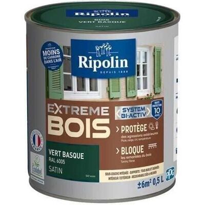 RIPOLIN Pintura Satinada para Madera - Duradera, Ecológica, 10 Años de Protección RIPOLIN Pintura Satinada para Madera - Duradera, Ecológica, 10 Años de Protección