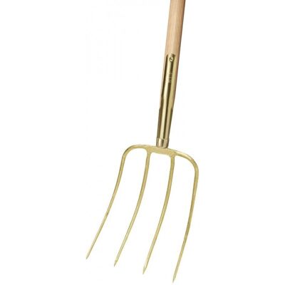 Herramienta de Jardín IDEAL - Modelo 67450200 - Horca de estiércol con mango largo de fresno Herramienta de Jardín IDEAL - Modelo 67450200 - Horca de estiércol con mango largo de fresno