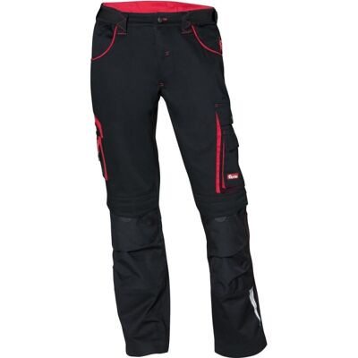 Fortis - Pantalón 24, Negro/rojo Talla 25 Fortis - Pantalón 24, Negro/rojo Talla 25