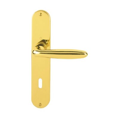 Juego de Manillas de Puerta de Latón Verona Hoppe - Categoría 3 - 72mm - Para izquierda/derecha Juego de Manillas de Puerta de Latón Verona Hoppe - Categoría 3 - 72mm - Para izquierda/derecha