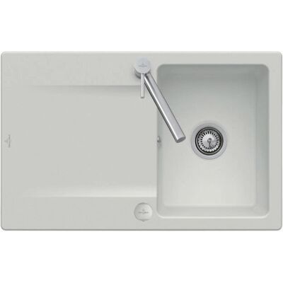 Villeroy & Boch V&b Spüle Siluet 45 800x510mm Exzenterbetätigung Steam Villeroy & Boch V&b Spüle Siluet 45 800x510mm Exzenterbetätigung Steam