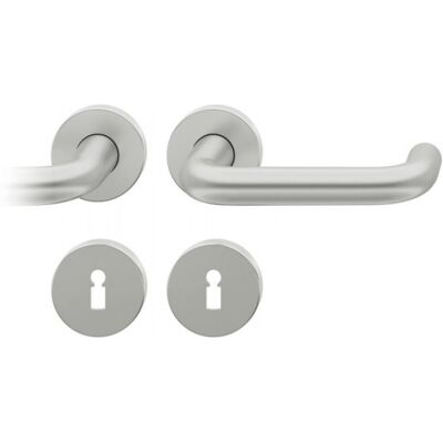 Juego de manillas de aluminio FSB para puertas y ventanas - Roseta redonda - Uso interior Juego de manillas de aluminio FSB para puertas y ventanas - Roseta redonda - Uso interior