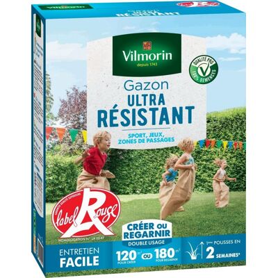 Semillas de césped ultra resistentes VILMORIN - 3 kg Semillas de césped ultra resistentes VILMORIN - 3 kg