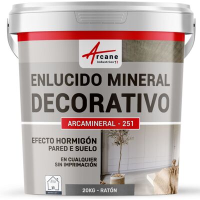 ARCANE INDUSTRIES Revestimiento Mineral Decorativo Para Interiores Y Exteriores - Para Decoración Mural Y Suelos ARCANE INDUSTRIES Revestimiento Mineral Decorativo Para Interiores Y Exteriores - Para Decoración Mural Y Suelos