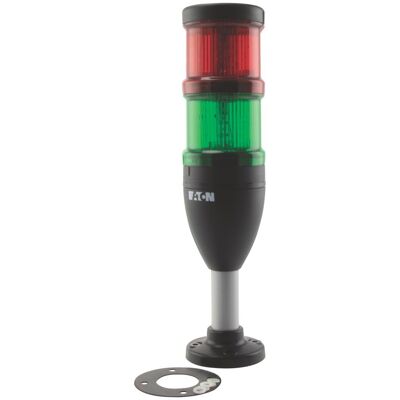 Torre de señalización Eaton - Rojo y Verde - IP66 - LED - 24 V Torre de señalización Eaton - Rojo y Verde - IP66 - LED - 24 V