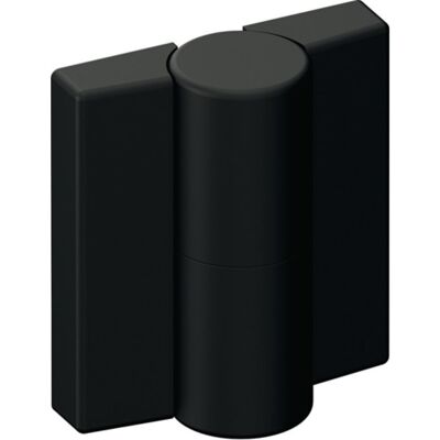 Hewi Modelo 52 mm Negro profundo - Bisagras para puertas DIN izquierda Hewi Modelo 52 mm Negro profundo - Bisagras para puertas DIN izquierda