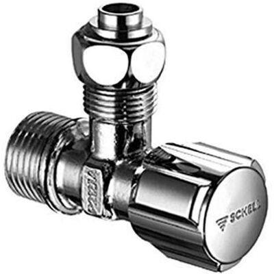 Válvula de ángulo Schell Comfort DN 15, G 1/2, Cromada - Válvula de esquina Válvula de ángulo Schell Comfort DN 15, G 1/2, Cromada - Válvula de esquina