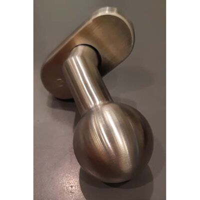 HOPPE Pomo Fijo Roseta Oval Redondo E50g/55 HOPPE Pomo Fijo Roseta Oval Redondo E50g/55