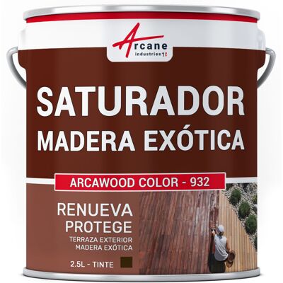 ARCANE INDUSTRIES Saturador Para Madera Exótica, Saturador Para Madera De Exterior Arcawood Color - 932 ARCANE INDUSTRIES Saturador Para Madera Exótica, Saturador Para Madera De Exterior Arcawood Color - 932