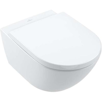 Villeroy & Boch Inodoro suspendido Subway 3.0 - Sin borde, TwistFlush, 370x560mm Villeroy & Boch Inodoro suspendido Subway 3.0 - Sin borde, TwistFlush, 370x560mm