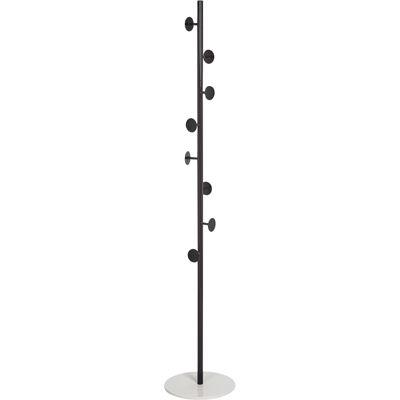 BELIANI Perchero De Interior Soporte Para Abrigos Mármol Metal Negro Notus BELIANI Perchero De Interior Soporte Para Abrigos Mármol Metal Negro Notus