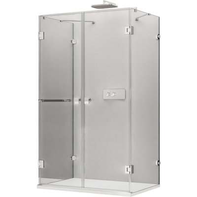 Mampara de ducha en forma de u Bernstein con cristal nano - Baño Mampara de ducha en forma de u Bernstein con cristal nano - Baño