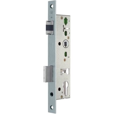 Cerradura de acero inoxidable de Sachsische Schlossfabrik para puerta exterior - Riel ajustable Cerradura de acero inoxidable de Sachsische Schlossfabrik para puerta exterior - Riel ajustable