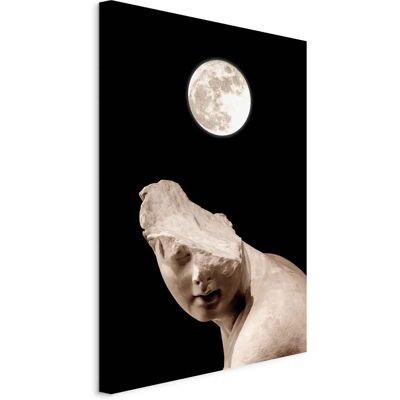 ARTGEIST Imagen - Luna Y Estatua (1 Pieza) Vertical ARTGEIST Imagen - Luna Y Estatua (1 Pieza) Vertical
