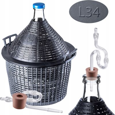 Kadax - Vino de Caramelo 34 L - Accesorio de fermentación Kadax - Vino de Caramelo 34 L - Accesorio de fermentación
