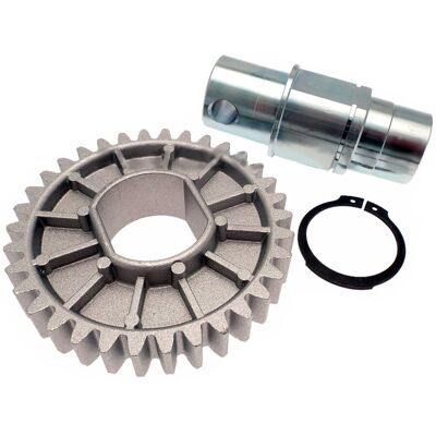 Bft I104302 2601432 Kit Uscita Virgo Con Corona Ingranaggio Ricambio Bft I104302 2601432 Kit Uscita Virgo Con Corona Ingranaggio Ricambio