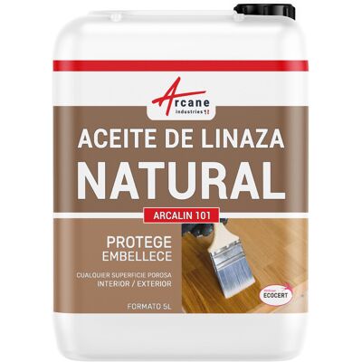 ARCANE INDUSTRIES Aceite De Linaza Natural Para Madera Interior, Exterior: Arcalin 101 ARCANE INDUSTRIES Aceite De Linaza Natural Para Madera Interior, Exterior: Arcalin 101