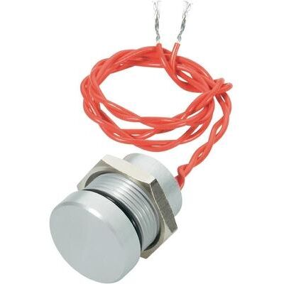 Interruptor Piezo APEM - 22mm, IP69K, resistente a vandalismo, Off-On Interruptor Piezo APEM - 22mm, IP69K, resistente a vandalismo, Off-On
