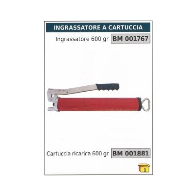 NEWGARDEN Pistola Engrasadora De Cartucho 600 Gr Código 001767 NEWGARDEN Pistola Engrasadora De Cartucho 600 Gr Código 001767