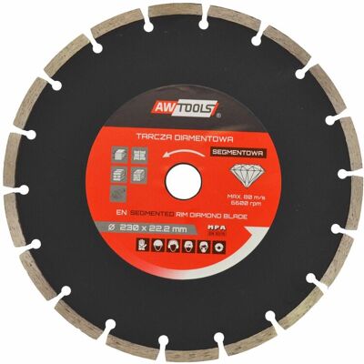 AWTOOLS Disco Diamante - Segmentada 350x32-25,4-22,2 mm - Disco de diamante AWTOOLS Disco Diamante - Segmentada 350x32-25,4-22,2 mm - Disco de diamante