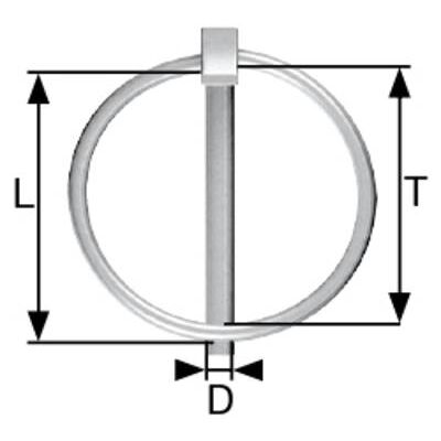 Dörner+helmer Perno de Acero Galvanizado - 40mm - Hardware Dörner+helmer Perno de Acero Galvanizado - 40mm - Hardware