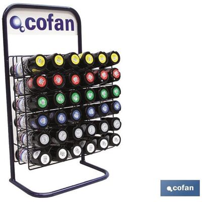 COFAN Expositor Para Botes Mostrador 35 Und. COFAN Expositor Para Botes Mostrador 35 Und.