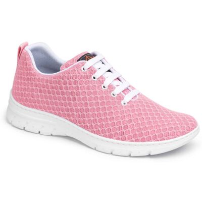 Zapatilla Sanitaria Tipo Blucher Con Corte De Rejilla Y Plantilla Acolchada Dian Calpe 37 Rosa Zapatilla Sanitaria Tipo Blucher Con Corte De Rejilla Y Plantilla Acolchada Dian Calpe 37 Rosa